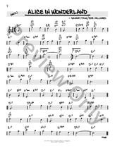 Alice In Wonderland piano sheet music cover